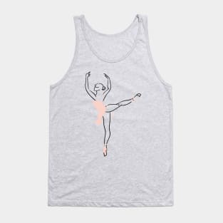 Ballerina Dancer Tank Top